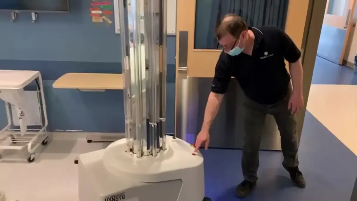 UVD Robot — Désinfection UV-C